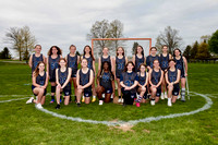 Wildcats Youth Lacrosse 7th and 8th Girls Team Photos Spring 2022