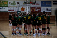 York Catholic vs Fairfield JV and Varsity Volleyball Sr Night 2-24