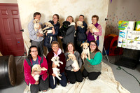 Team Foster & SSD "PAGS" Eagerly and Daffodil meet their Puppy Raisers
