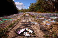 "Centralia, Pa." (the town on top of a burning coal mine) "The Road to No Where"!