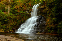 "Waterfalls" Yates Mill Raleigh NC, Looking Glass Brevard NC, Soco Falls Cherokee Nation NC, Cascade